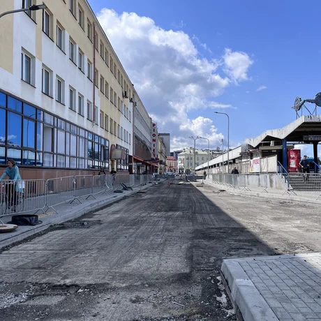 Budowa Rzeszowskiego Centrum Komunikacyjnego [lipiec 2023] - fot 11
